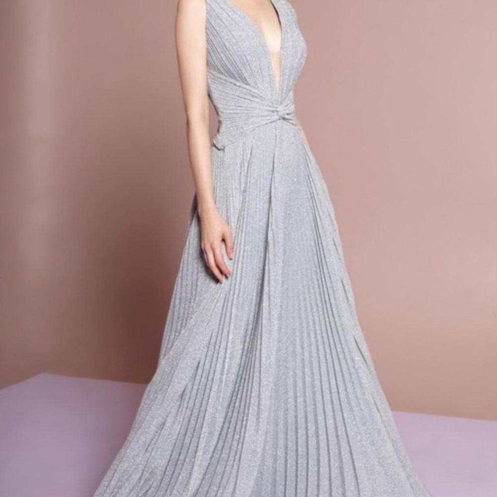 SILVER GRAY DRESS